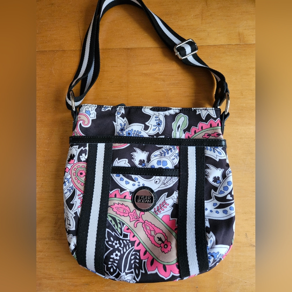 Tyler Rodan crossbody paisley purse